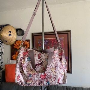 LeSportsac Disney Tinkerbell Melanie Crossbody/Duffle Bag